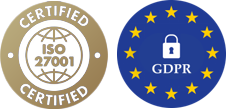 ISO/IEC 27001 certified